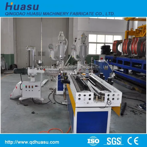 High Quality HDPE Single Wall Corrugated Pipe Extrusion Line Machinery photo-5