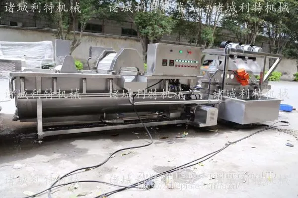 Clean Vegetable Water Washing Machine Clean Vegetable Eddy Current Cleaning Line Clean Vegetable Processing Equipment