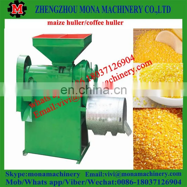 Maize Dehuller With Polisher, Maize Corn Dehulling Machine, Corn Peeling Machine photo-4