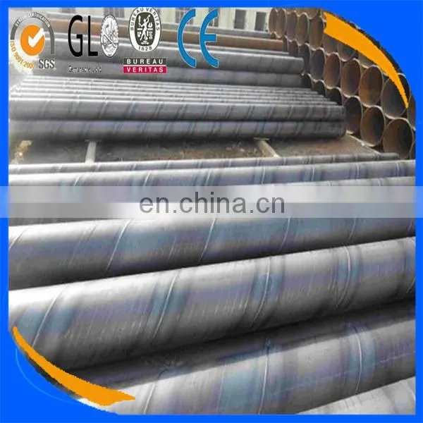 AWWA C200 Black Water Spiral Welded Steel Pipe for Pipeline Conveyance System photo-4