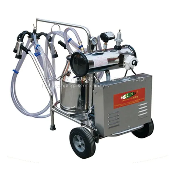 Farm Equipment Dairy Small Mobile Portable Mini Automatic Cow Milking Machine With Price photo-2