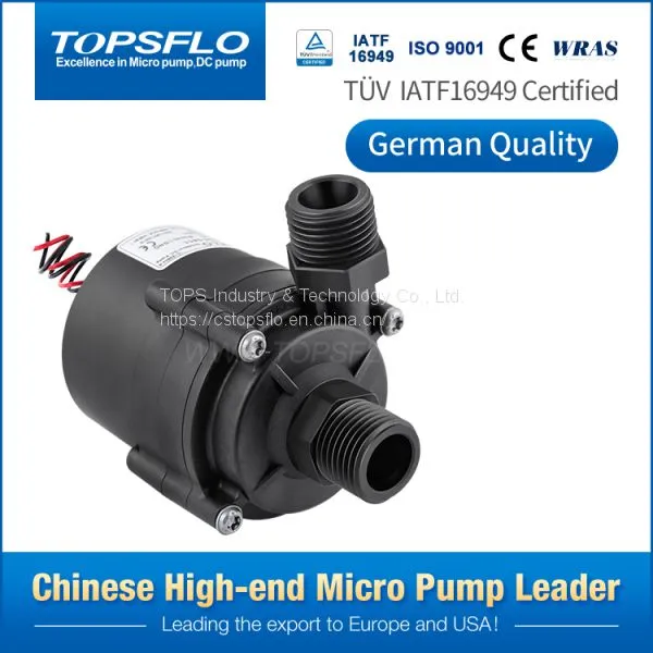 TOPSFLO High Quality TL-C01 12v 24v Brushless dc Micro Mini Water Pump photo-4