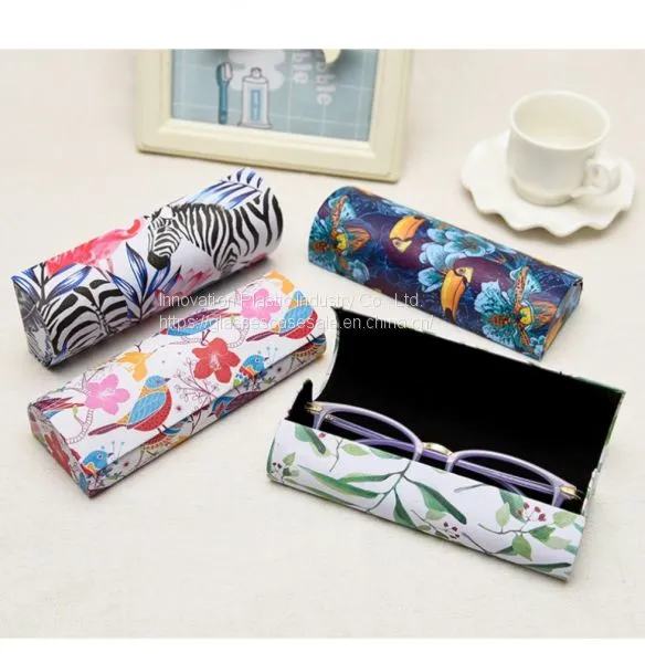 Simple and Creative Myopic Glasses Case; Natural, Vintage and Lovely Eyeglasses Case photo-5