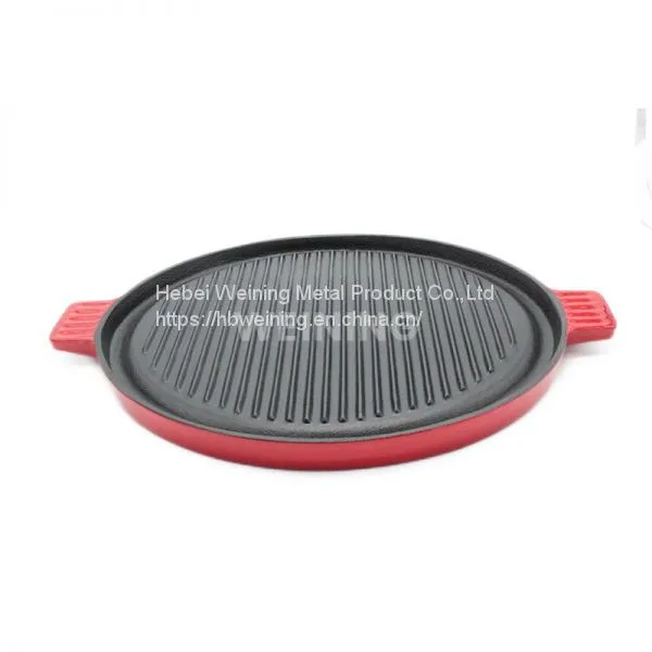 Cast Iron Enamel And Griddle