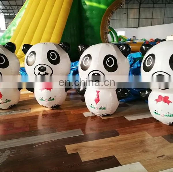 Cute PVC Indoor Advertising Inflatable Small Panda Cartoon Model For Event Evening Party photo-6