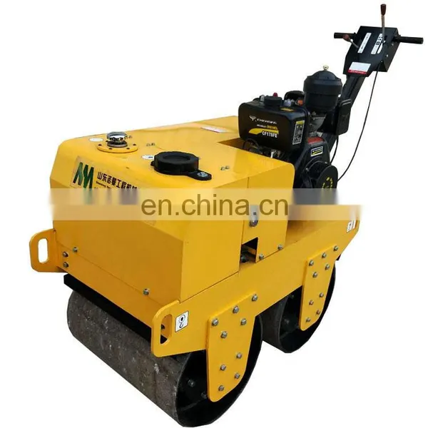 Hand Held Mini Asphalt Roller Small Walk Behind Road Roller for Sale photo-4