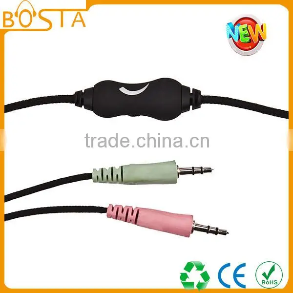 Surround Mic Fashion Exposy Appearance Leatherett Headphone photo-6
