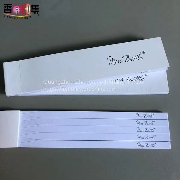 Custom Logo Size Shape Perfume Test Strips Fragrance Blotter photo-4
