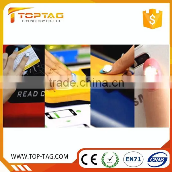 13.56MHz 3D Rfid NFC Nail Tag / Mobile Phone Nail Art Sticker With Led photo-5