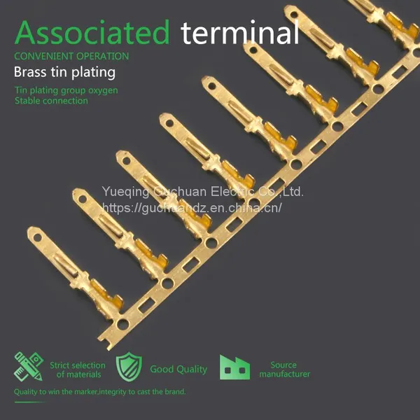 2.8 Insert Barbed Terminal 110 Generation Hook Insert Car Connector Male and Female to Plug Terminal photo-4
