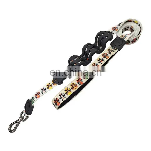 Wholesale Dog Leash Short Dog Leash Polyester Pet Collar Leash photo-5