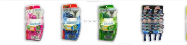 D318L Women Face Clean Triple Blade Shaving Razor photo-6