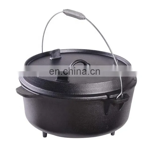 Cooking Pot Outdoor Cast Iron Dutch Oven Set photo-2
