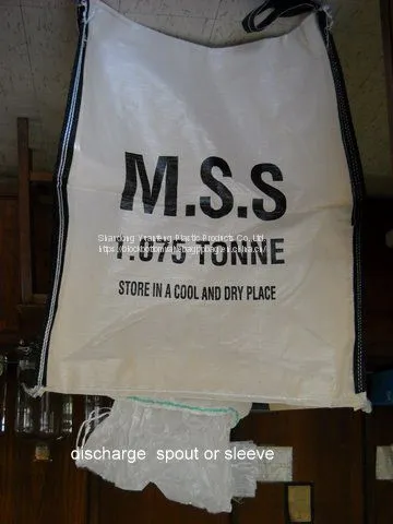 Customizable Duffle Top And Flat Bottom Big Sack Bags Waterproof With Pe Inner Liner Super Fibc Bulk Bag photo-3