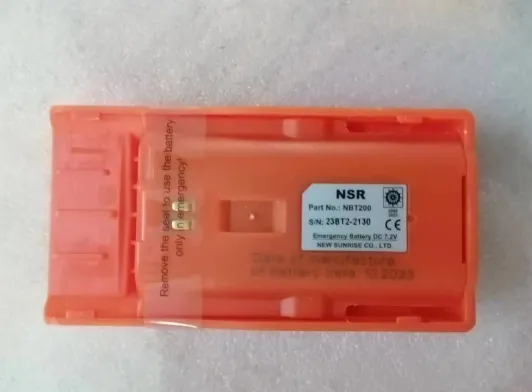 NSR NTW 1000 GMDSS VHF двусторонняя радиостанция NBT200 Экстренная литий-ионная батарея