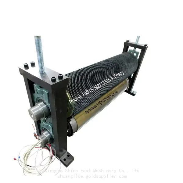On Line Perforator Rotary Needle Roller Cylinder Puncher Perforation Machine for Plastic Film Nonwoven Fabrics Foil Paper photo-4