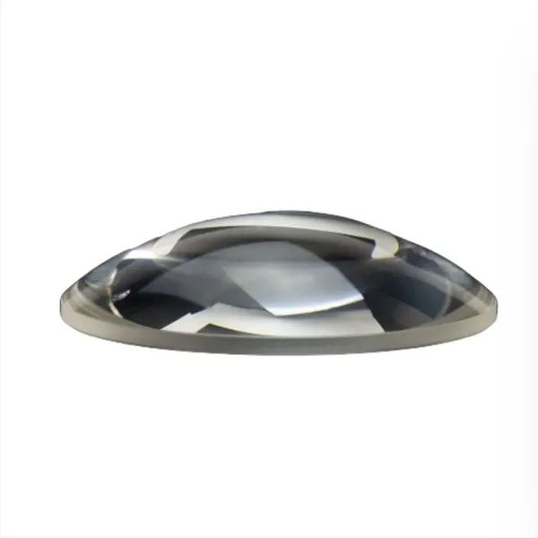 75mm Diameter 60mm Focal Length Optical Glass Aspheric Condenser Lens
