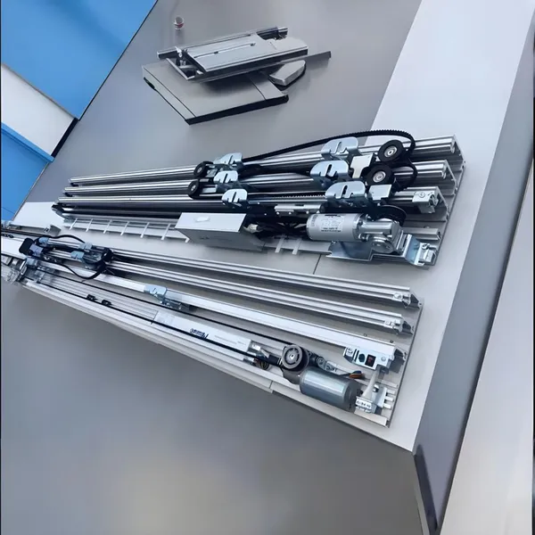 Electric Modern Design Automatic Door Motor Supermarket Door Operator Sliding Mechanism for Garage Industrial Application photo-3