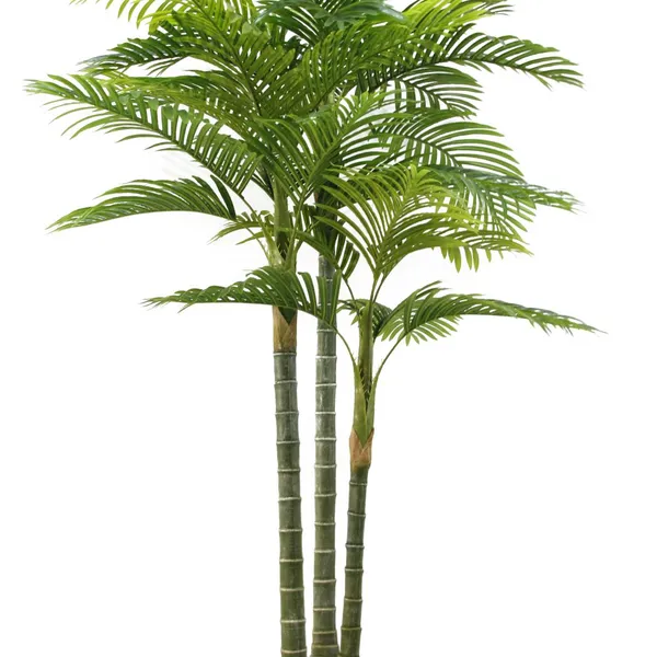 High Quality Artificial Plants Real Touch Plante 150CM 18 Leaves Areca Palm Bonsai Stand Plants