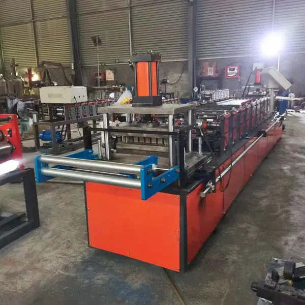 Automatic Storage Shelf Panel Manufacturing Machine Roll Forming Machine photo-4