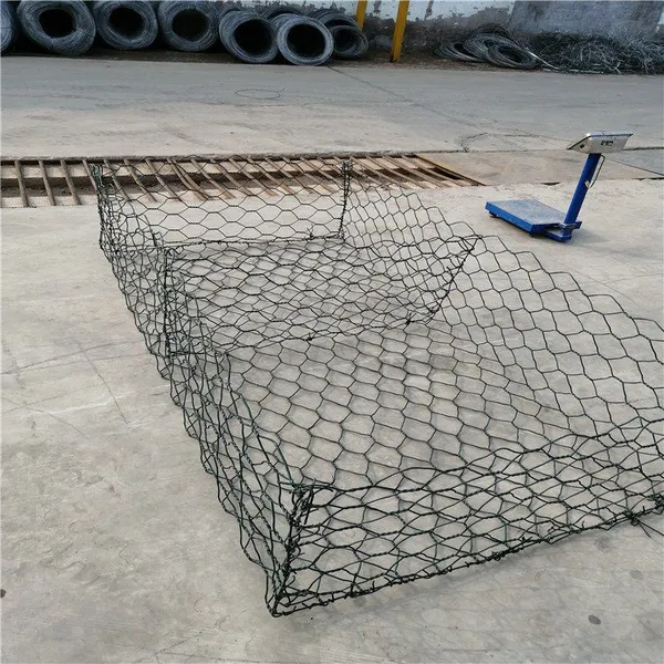 PVC-Coated Gabion Boxes 1m x 1m x 1m for Retaining Walls photo-2