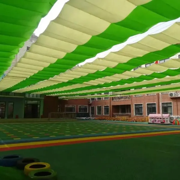 Kindergarten Ceiling Blinds, Electric Sunshades. Custom-made Electric Sunshades for Kindergartens, Sunshade Ceiling Blinds photo-3