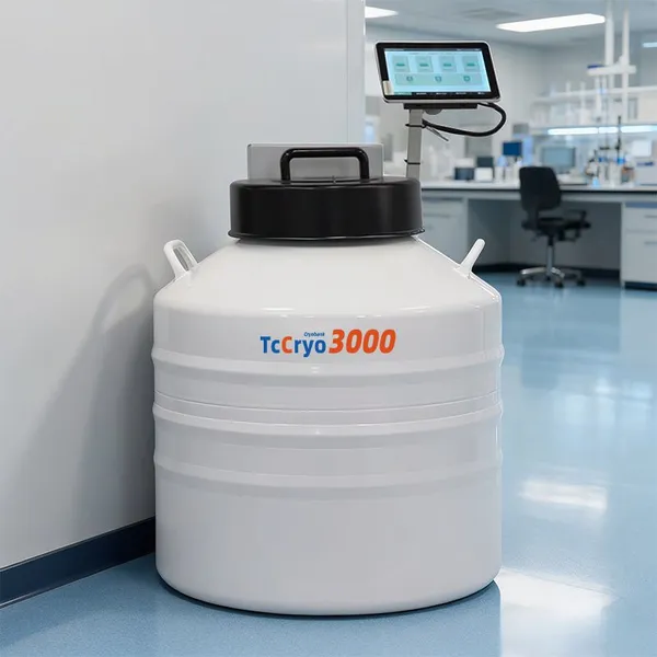 95L Angola TcCryo Cryobank 3000 Cryobank Liquid Nitrogen Tank Suppliers photo-1