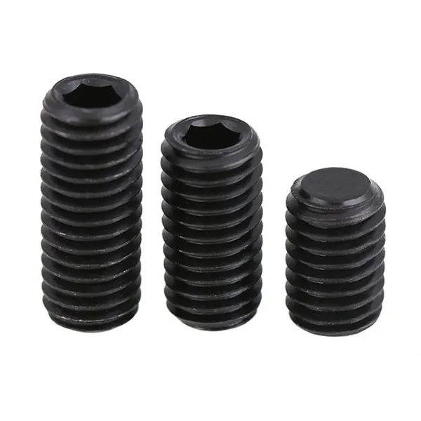 Stainless Steel 304 Titanium Coated Cup Point DIN 916 Hex Socket Set Screw photo-4