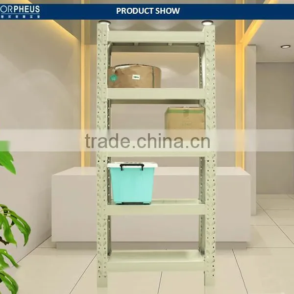 MDF Free Standing Storage Goods Shelf 4 Tier Storage Racks photo-4
