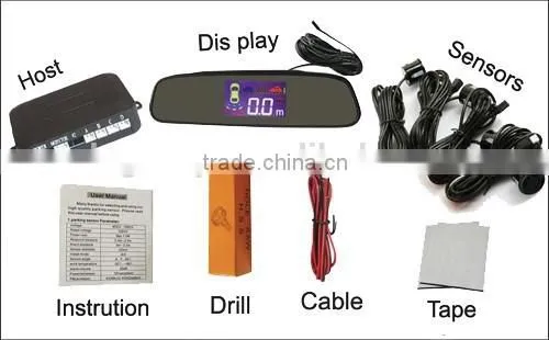 Auto Reversing Parking Sensor With Lcd Display Easy to Install photo-2