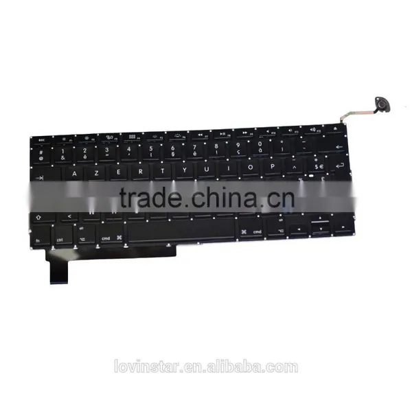 Custom New French Laptop Keyboard Replacement For Macbook Pro 15" A1286 2008-2012 photo-3