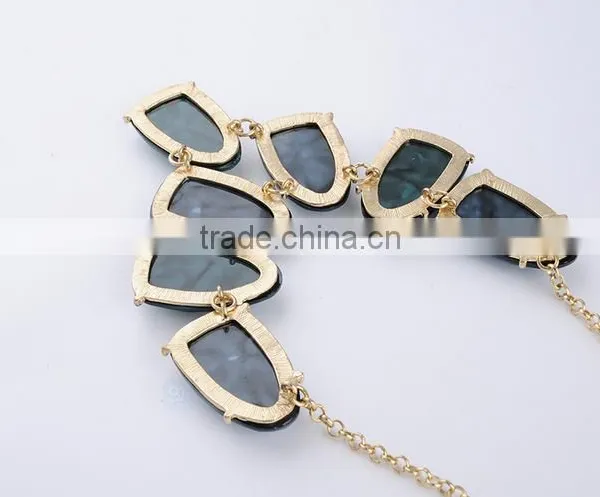 Newest Design Fashion Women Jewelry Charm Chunky Necklace Spring and Summer Necklace photo-4