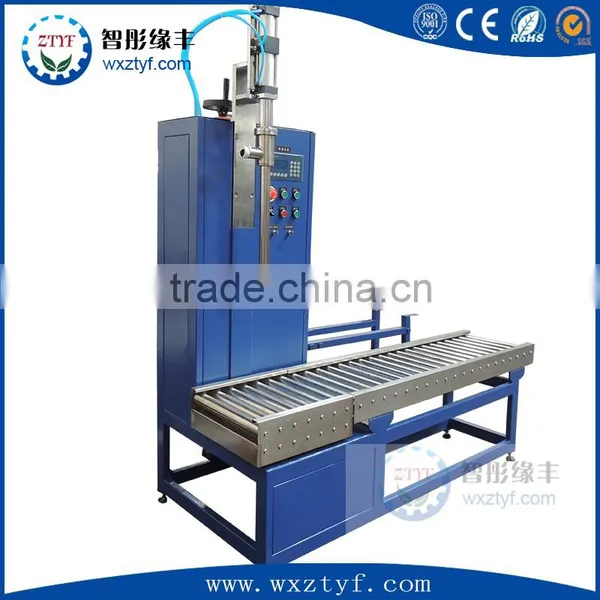 Pneumatic Weighing Type Semi-auto Paint Liquid Filling Machine photo-4
