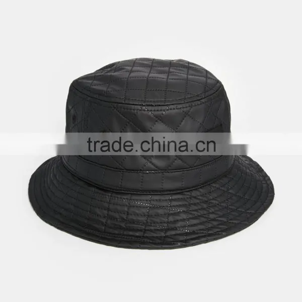 New Arrival Leather-look Plain Blank Cheap Golf Custom Bucket Hats Wholesale photo-2