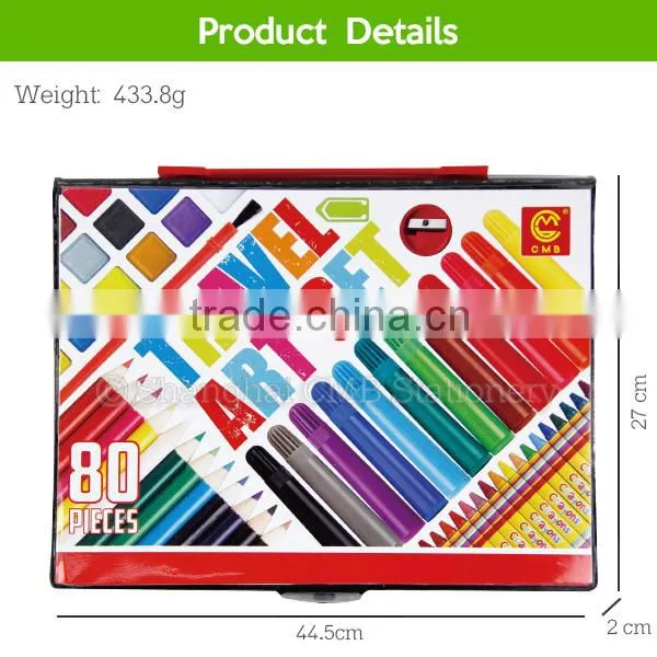 Portable Educational Art Set Painting Kit for Children Gifts photo-4
