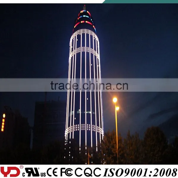CE UL FCC IP68 Weatherproof Multi-color Led Media Facade photo-2