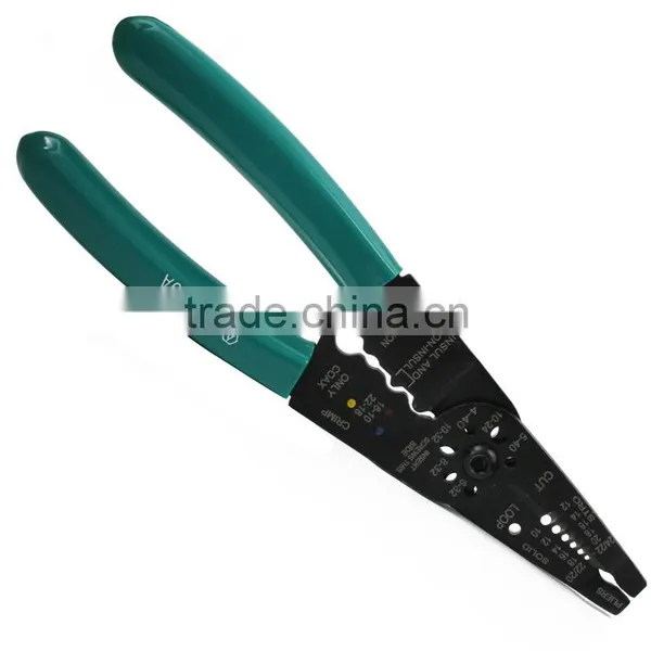 LAOA 8 Inch Professional Multi-Function Multi-purpose Wire Stripper,cutter,crimper,0.25-0.8mm photo-5
