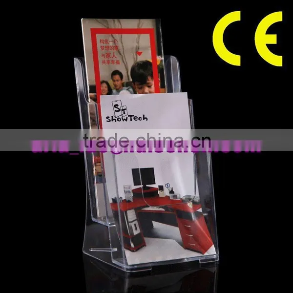 Acrylic Magazine Rack, Plexiglass Brochure Display Stand