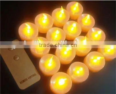 12 Colors Changing LED Tea Light Candle With Remote Control