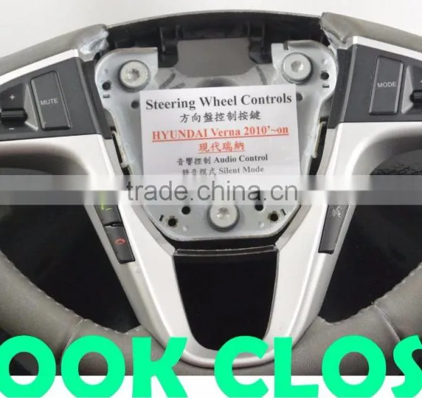 For HYUNDAI VERNA Universal Control Buttons Racing Steering Wheel photo-4
