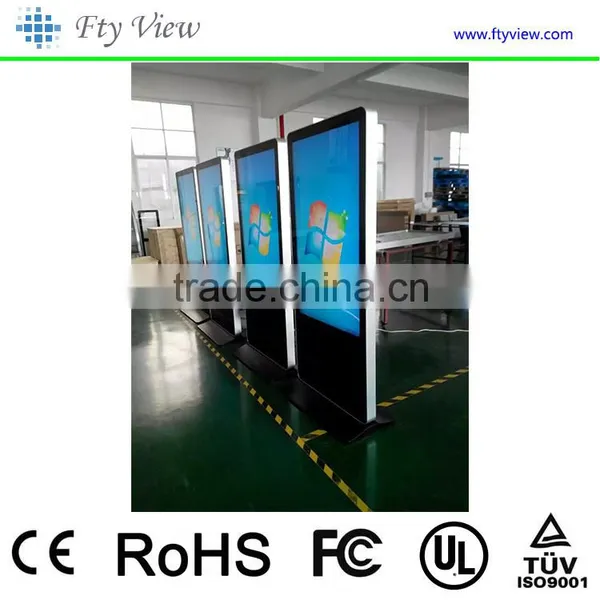 55 Inch Floor Stand LCD Display Digital Signage Player photo-3
