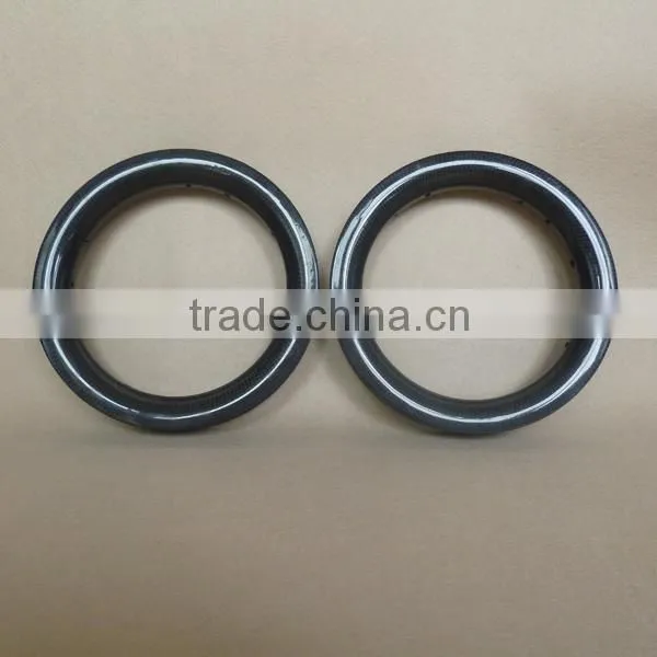 25mm Carbon Rims 12" Bmx Clincher for Kid Bike for Wheelchair