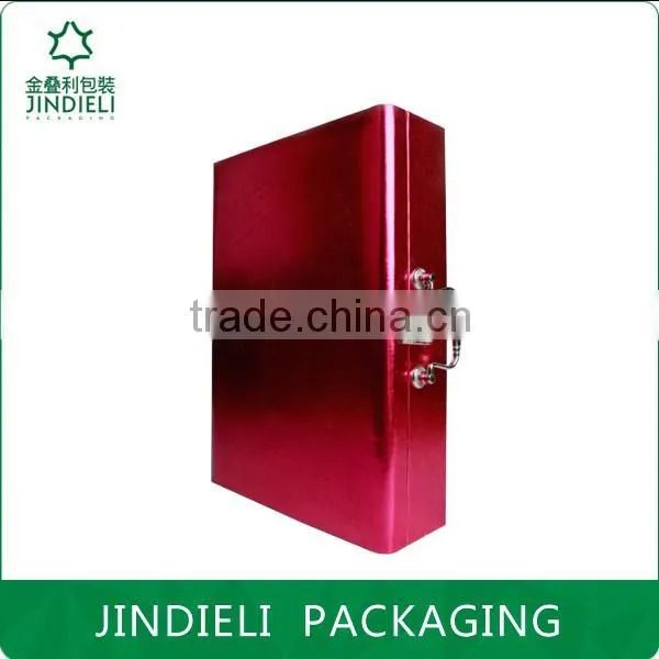Fashion Luxury Beauty Leather Wooden Cosmetic Box photo-2