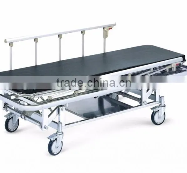 Stainless Steel Three Functions Adjustable Hospital Stretcher Trolley