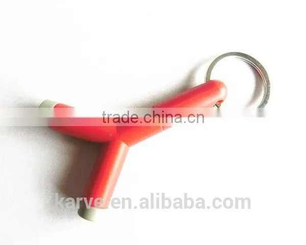 New Fashion Keychain Dual Audio Splitter for Cellphone Six Colors photo-2