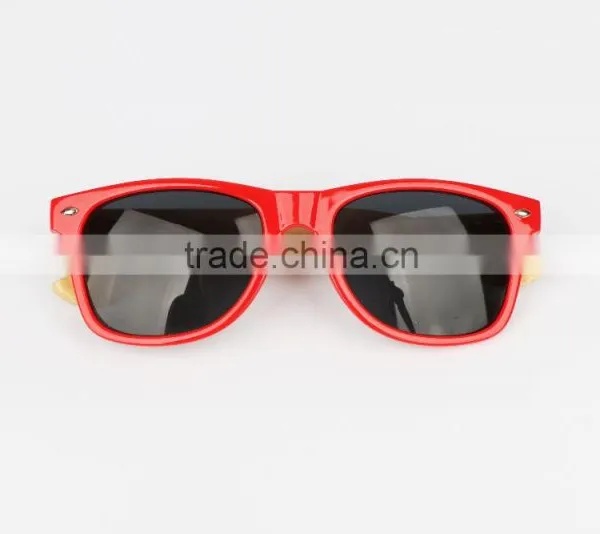 Red Frame Sunglsses Bamboo Sunglasses Make Your Own Sunglasses Supplier's Choice photo-4