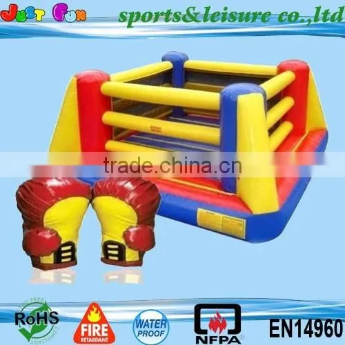 2015 Hot Inflatable Wrestling Ring,interactive Sports Game