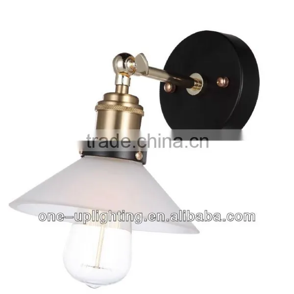 MODERN GLASS WALL LAMP