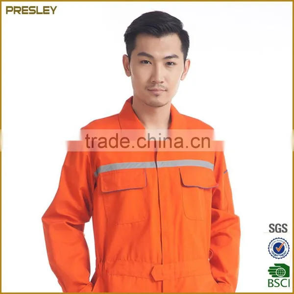 Customized High Quality Wholesale Men's Coverall Reflective Safety Workwear photo-3