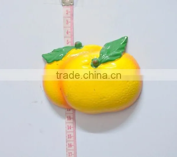 Apples Pears Orange Strawberrys Cute Shape Fruits and Vegetables and Colorful Promotion Fridge Magnets, Magnetic photo-3